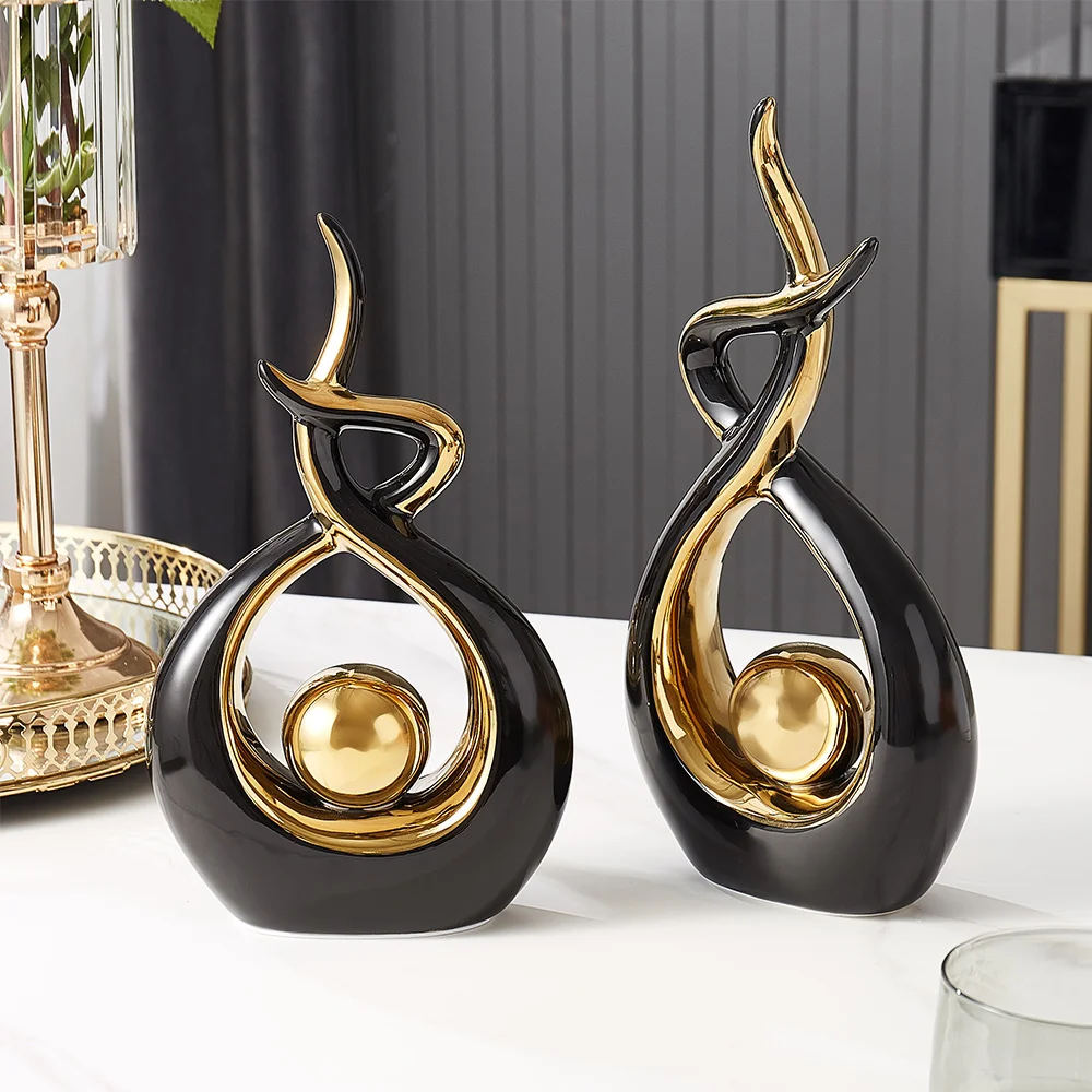 Украшение дома Современная Скульптура абстрактное моделирование керамическая