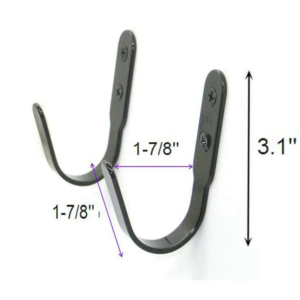 Стеллаж для ружья крючки вешалки лук стрельбы настенное крепление хранения (два