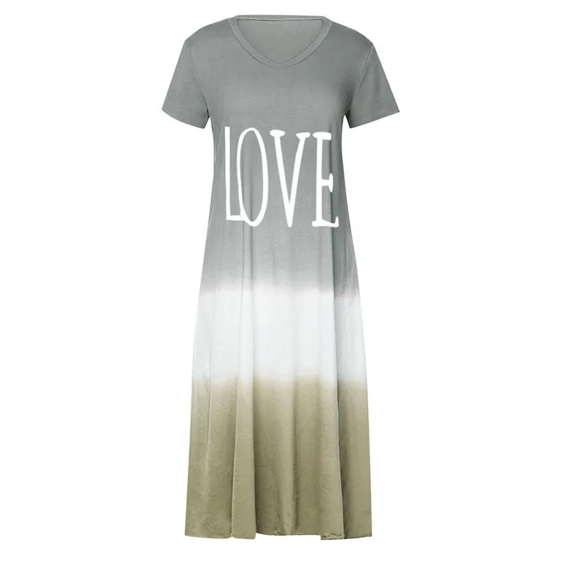 

Asymmetrical Dress Women's striped Printed Midi Sundress Tunic Vestidos Female Patchwork Robe 5XL vestidos de mujer casual...