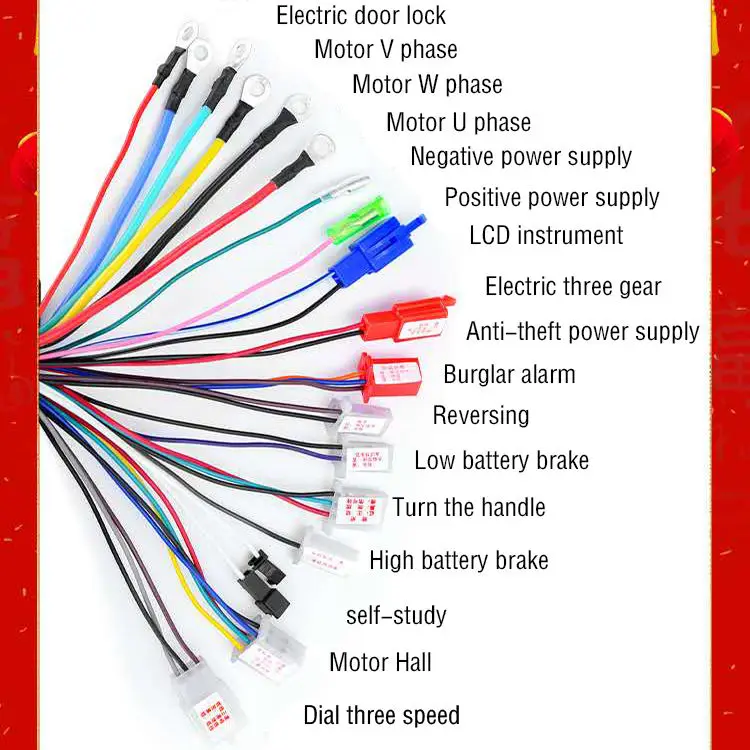 

Multiple intelligent protection electric motorcycle charger controller e bike controller