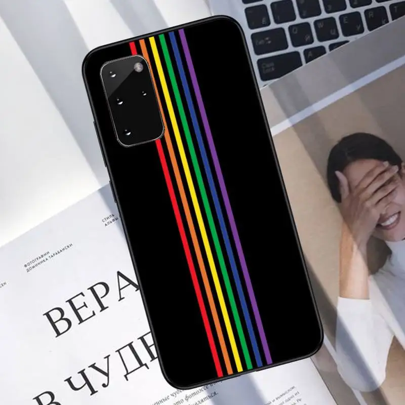 

Rainbow after the rain Phone Case For Samsung galaxy S 7 8 9 10 20 edge A 6 10 20 30 50 51 70 note 10 plus