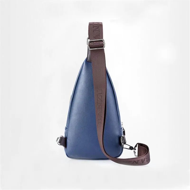 Горячая Распродажа мужская мода 2020 искусственная кожа сумка через плечо защита