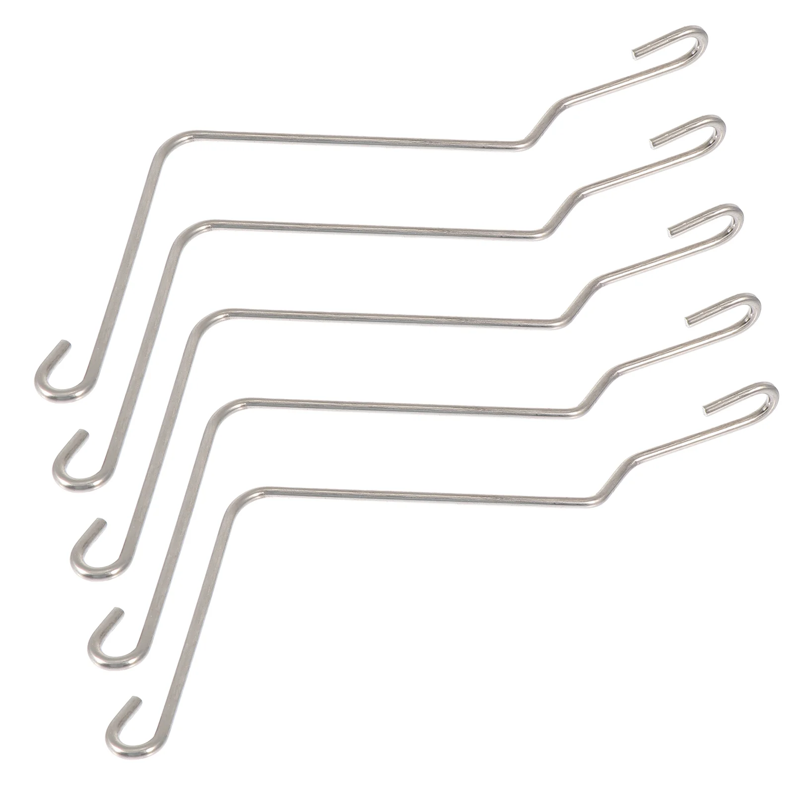 

5pcs Professional Stainless Steel Beehive Clamps Beehive Connection Tools (Silver)