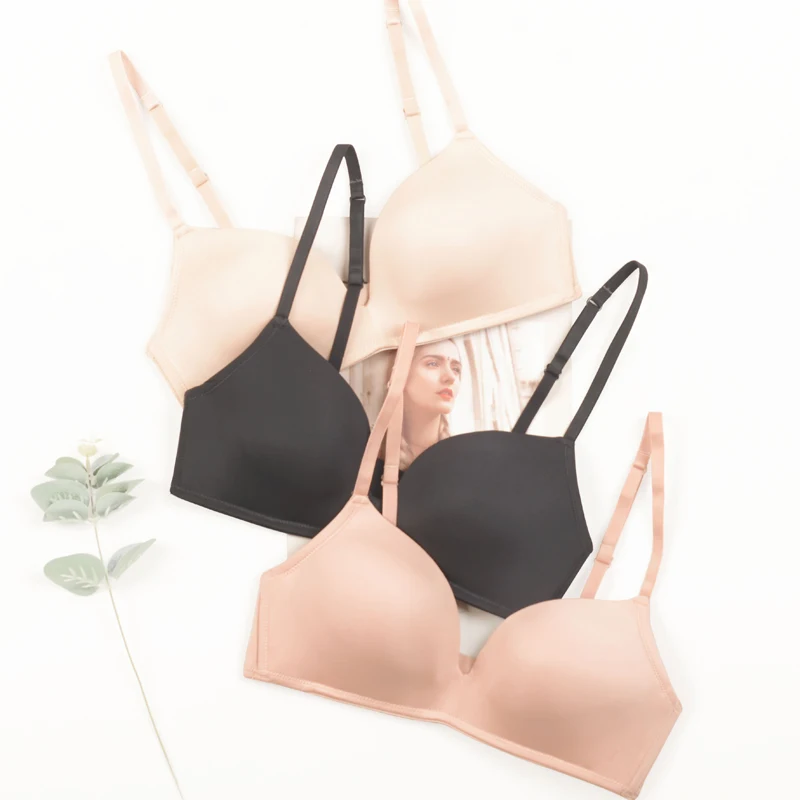 Бесцельное сексуальное нижнее белье для девочек бюстгальтер без рукавов