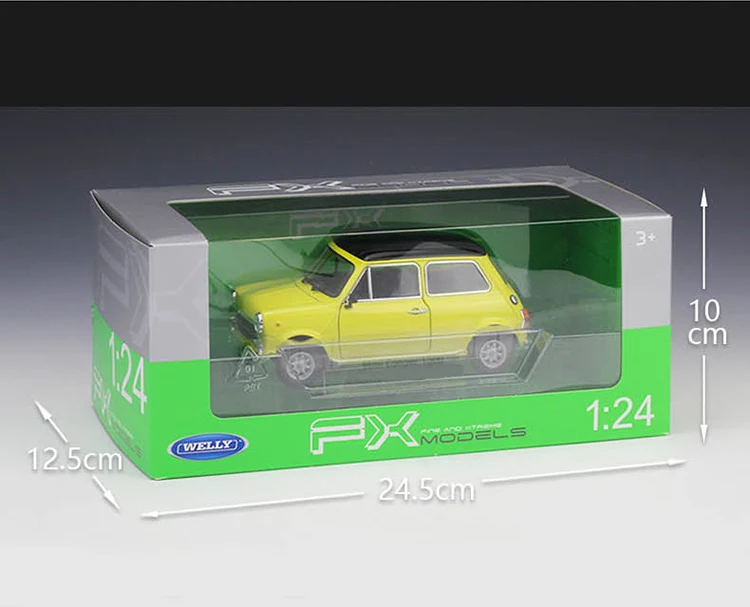 Высокая имитация WELLY 1:24 модель автомобиля мини 1300 металлический игрушечный автомобиль игрушка для детей мальчиков Коллекция подарков