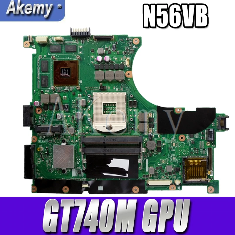 N56VB материнская плата For Asus N56VM N56VZ N56V N56VV N56VJ для ноутбука протестирована 100%