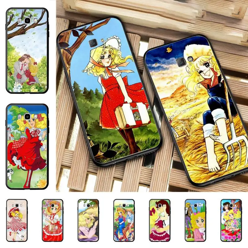 

YNDFCNB Anime Manga Candy Phone Case for Samsung J 2 3 4 5 6 7 8 prime plus 2018 2017 2016 core