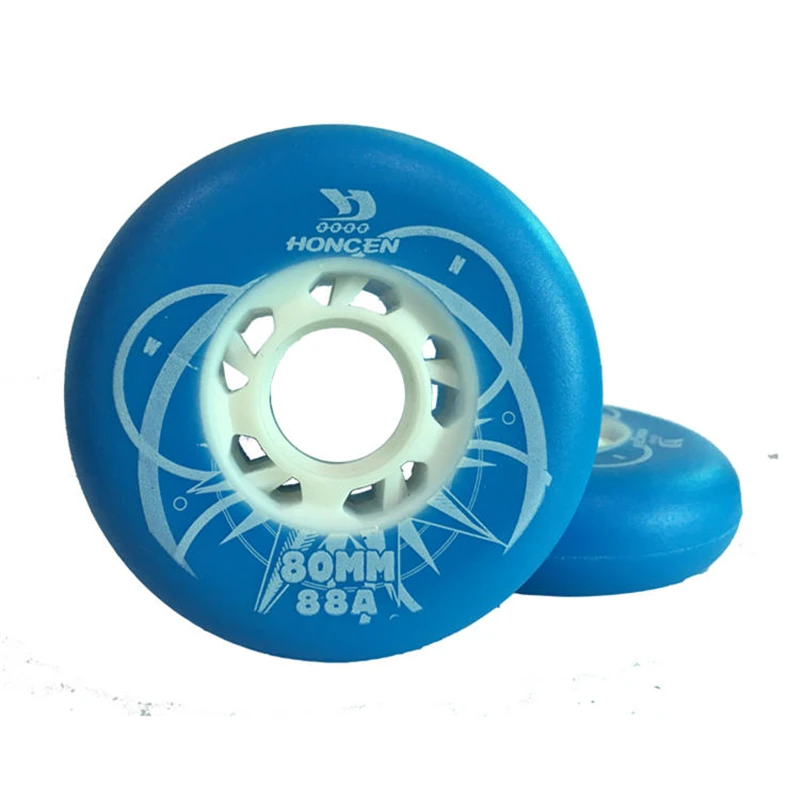 88A roller slide skating wheels for inline skates shoes SEBA High HV HL KSJ IGOR Powerslide Patines [72mm 76mm 80mm] | Спорт и