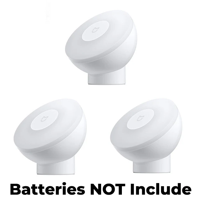 3pcs Новейший Xiaomi Mijia ночник 2-го поколения MJYD02YL магнитное притяжение ночник 360 Вращающийся Регулируемый - Цвет: 3pcs