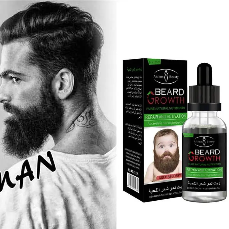 

30ml beard essential oil gentle maintenance beard nourishing wholesale beard repair essential care oil I3Y0