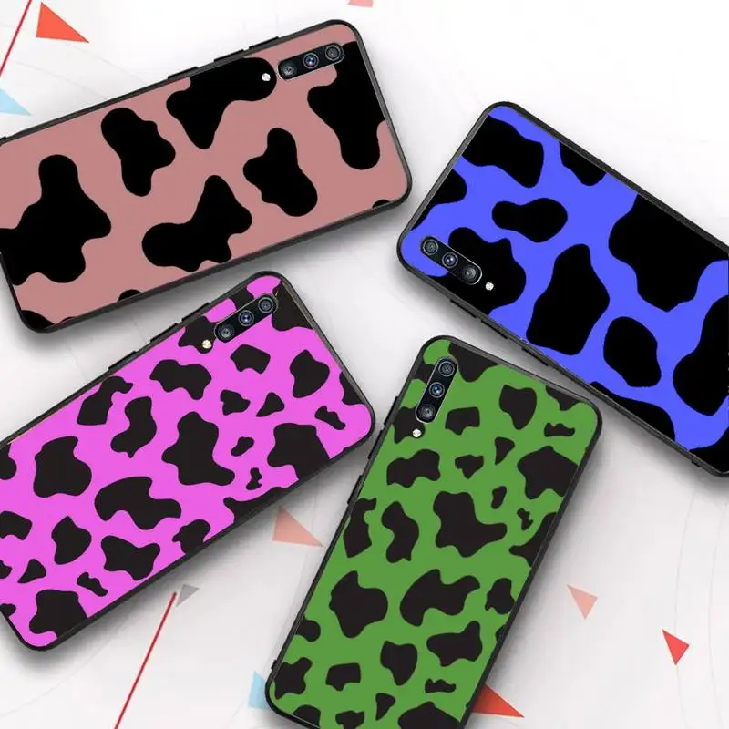 

Cow color Print Phone Case for Samsung Galaxy A51 30s a71 Silicone Cover for A21s A70 10 A30 Capa