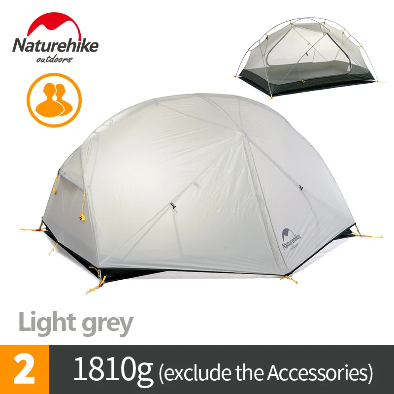 Naturehike Фабрика магазин Mongar 2 кемпинг палатка двухслойная человек