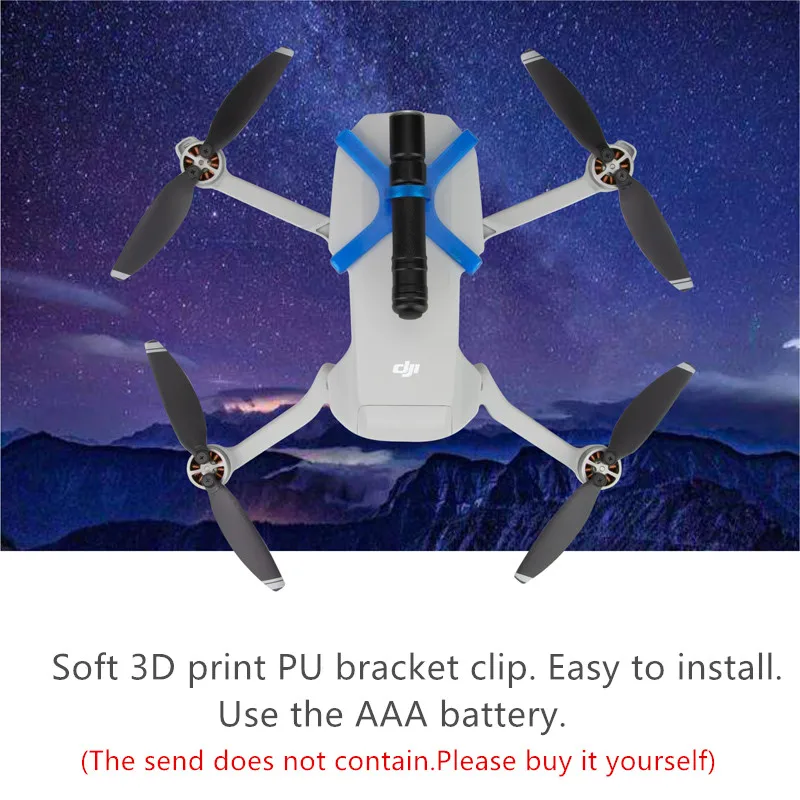 DJI Mavic мини Дрон Ночные светодиодные лампы ночной полет прожектор фонарик для