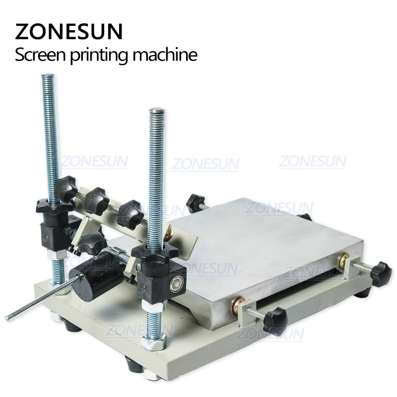 ZONESUN High Precision Stencil Printer Silk Screen SMT Solder Paste Printing Machine For Metal Plastic Wood | Бытовая техника