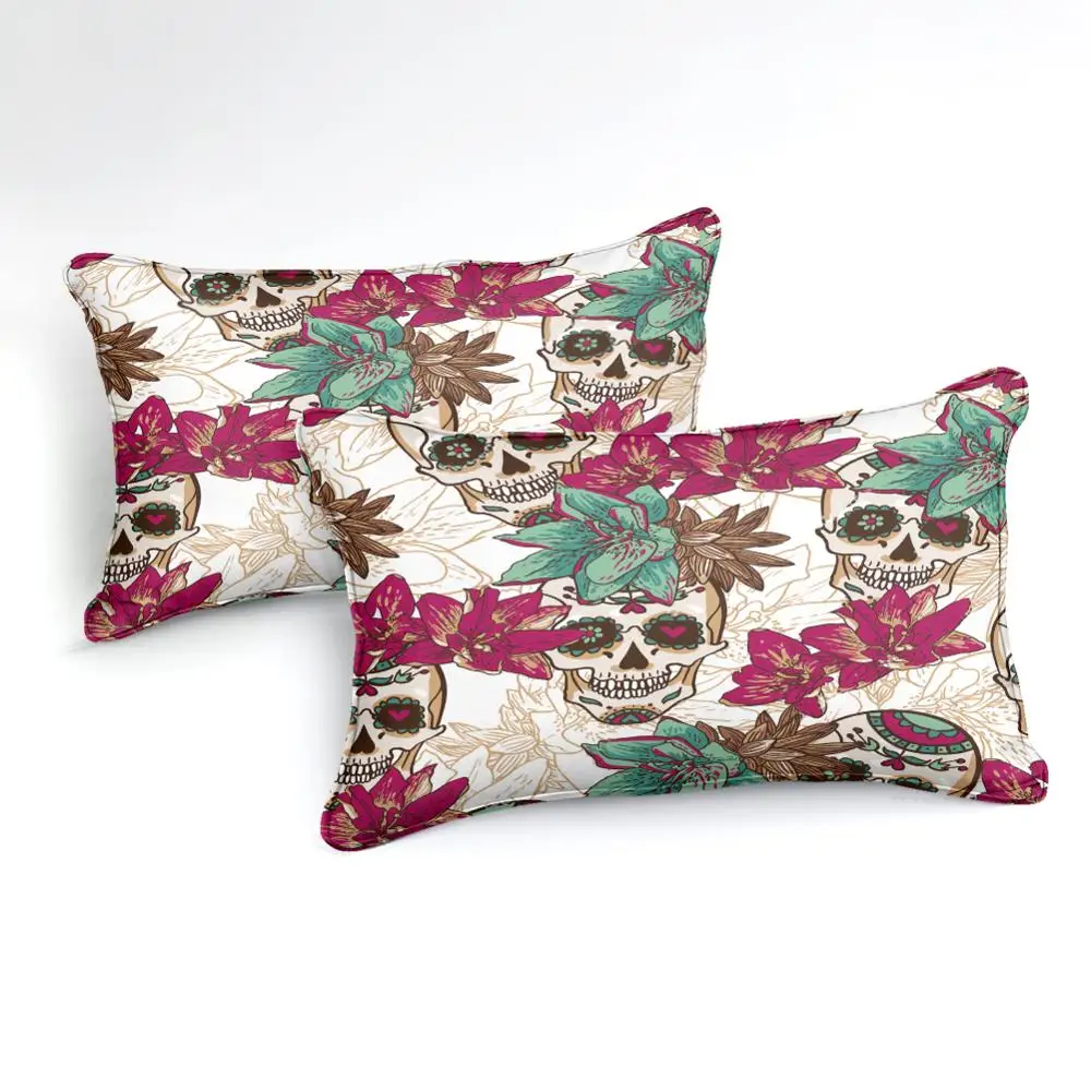 Хэллоуин Комплект постельного белья 3D фонарь-тыква пододеяльник набор черное