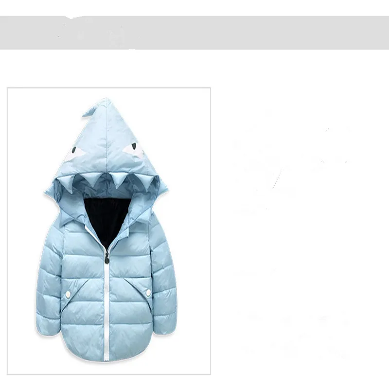 Новинка детская куртка плотное теплое пальто с маленьким монстром стильная