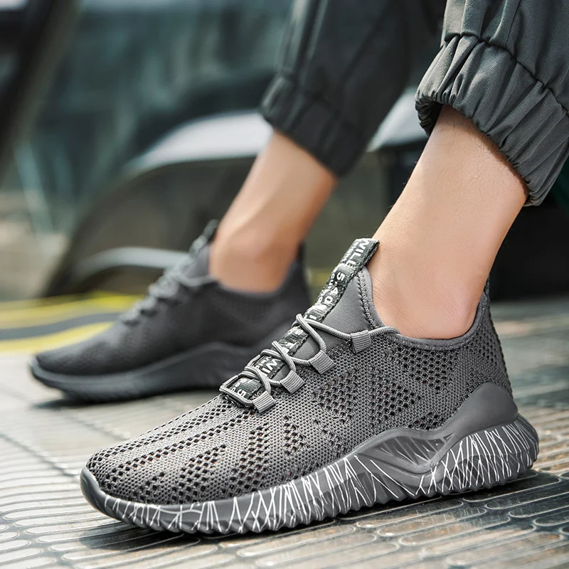Модные кроссовки MAIJION для мужчин и женщин дышащая сетчатая обувь бега унисекс