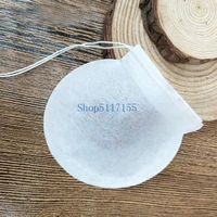 20000pcslot creative round shape tea bags disposable food grade filter paper bags coffee bags fill in 1 4g mini