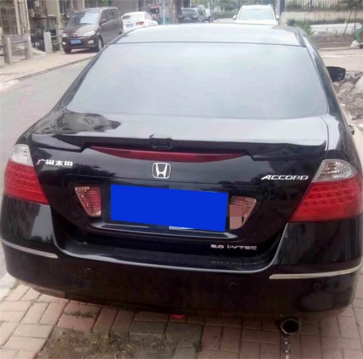 Спойлер для HONDA ACCORD 2006-2007 спойлер высокого качества из АБС-пластика заднее крыло