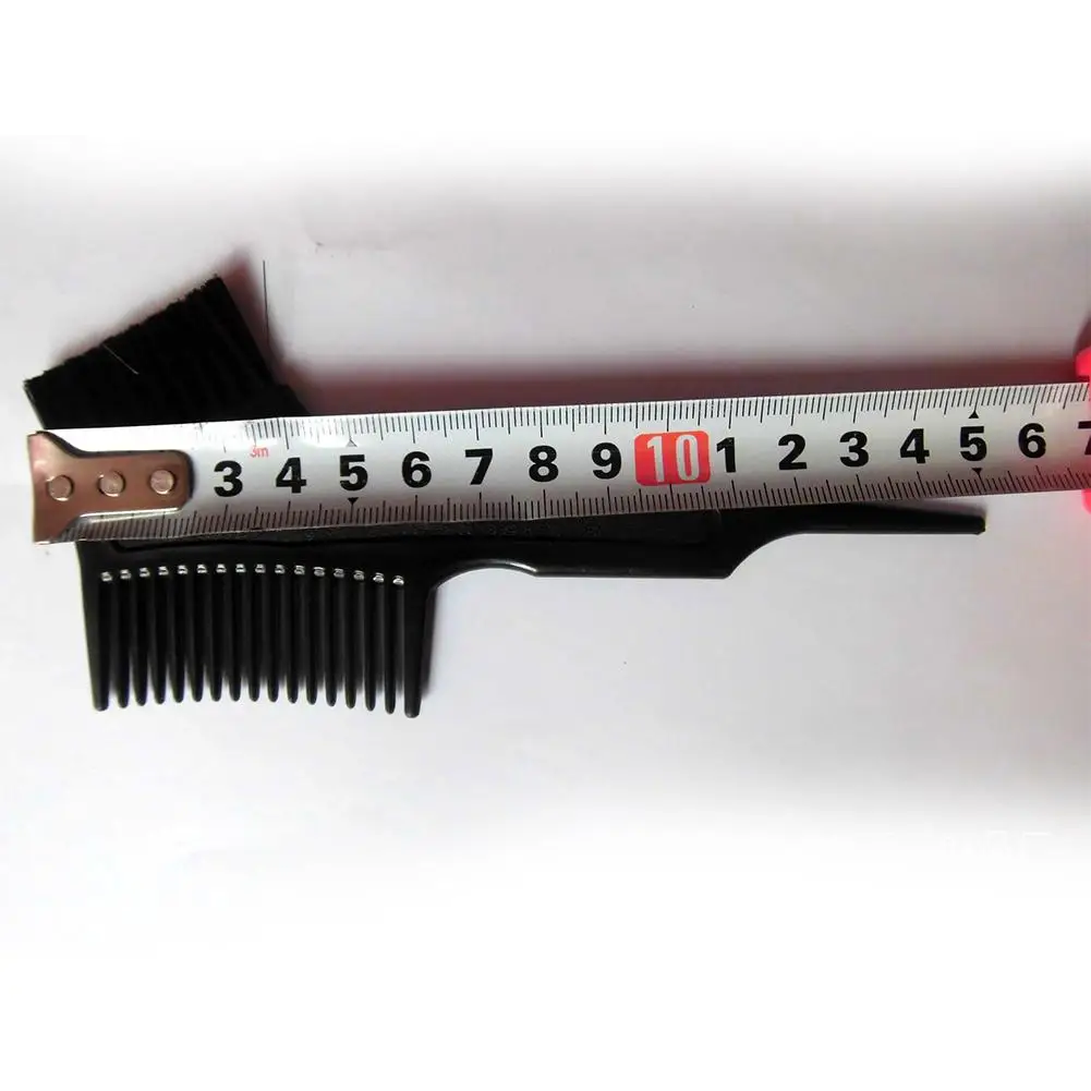 Хоббилан двухсторонний контроль края расческа для волос пластиковая краска