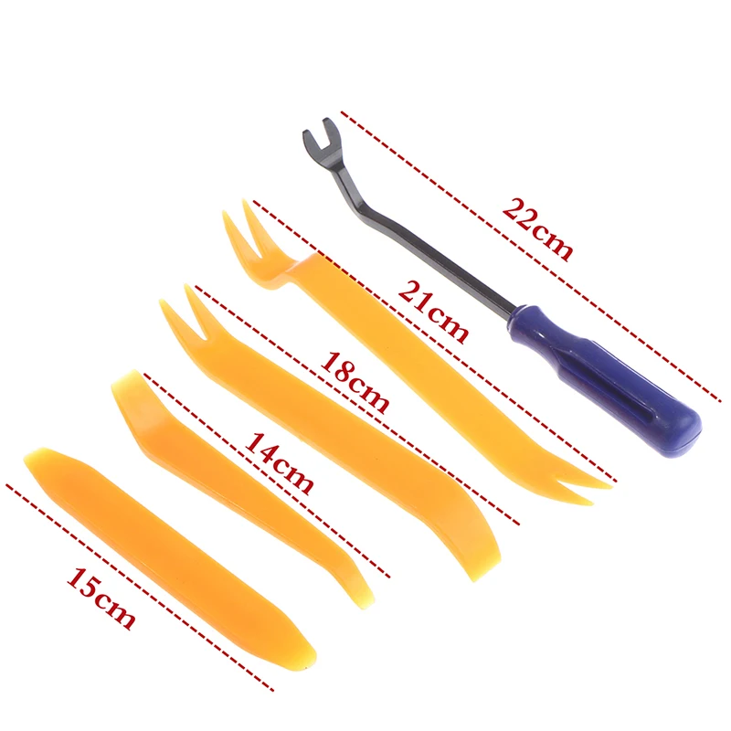 5 шт./компл. Инструменты для удаления автомобильных гвоздей автомобильный