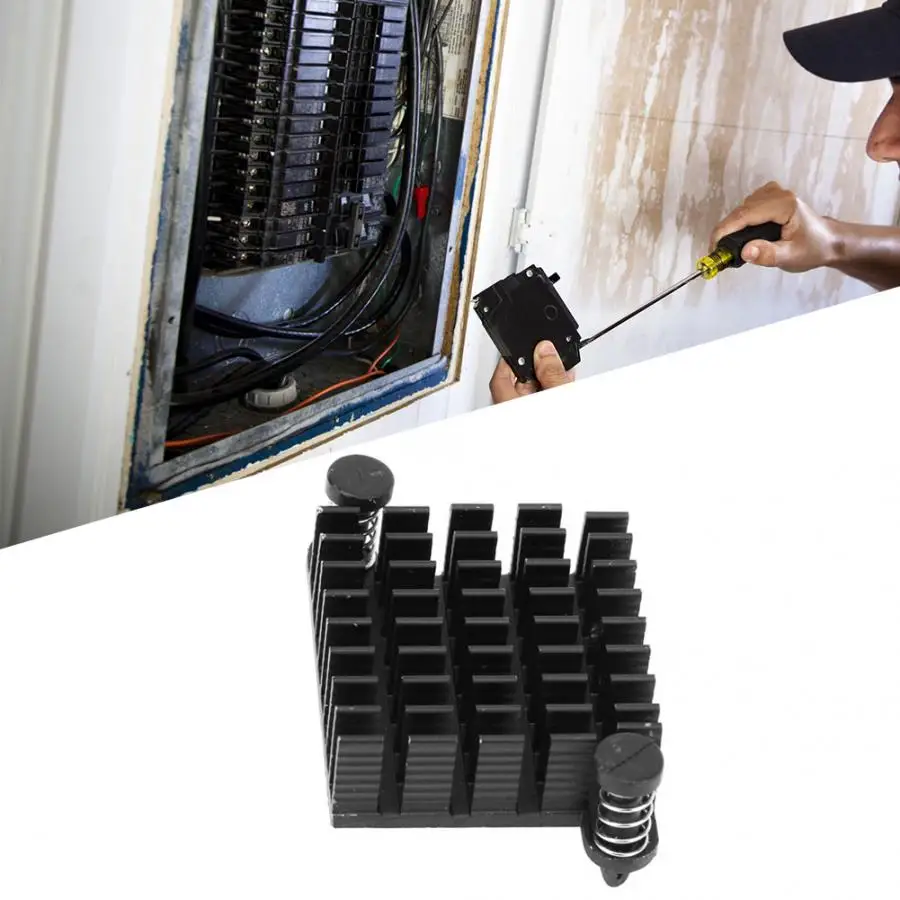 Алюминиевый теплоотвод светодиодный радиатор электронное рассеивание тепла