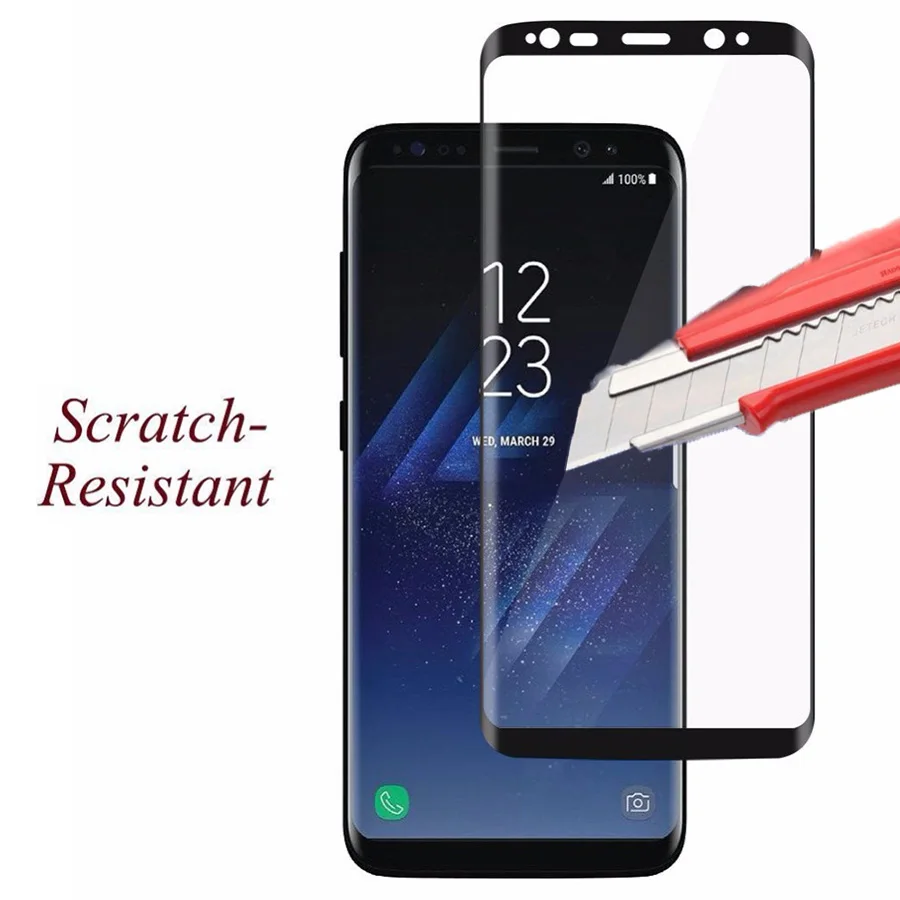 Защитная пленка из закаленного стекла daTTap 3D 9H для Samsung Galaxy Note 9 | Мобильные