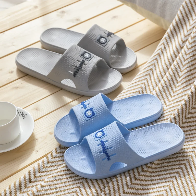 Шлепанцы для мужчин и женщин Нескользящие сандалии на платформе дома ванной