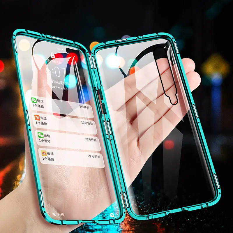 Магнитный чехол для Xiaomi 10 лет 11 Lite 5G CC9 Pro MIX2S MAX3 POCO X3 M3 металлический бампер Redmi Note K40
