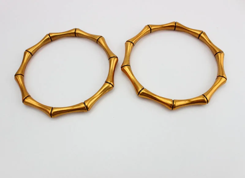 Одна пара просто две части о-образная металлическая ручка для сумки сумка