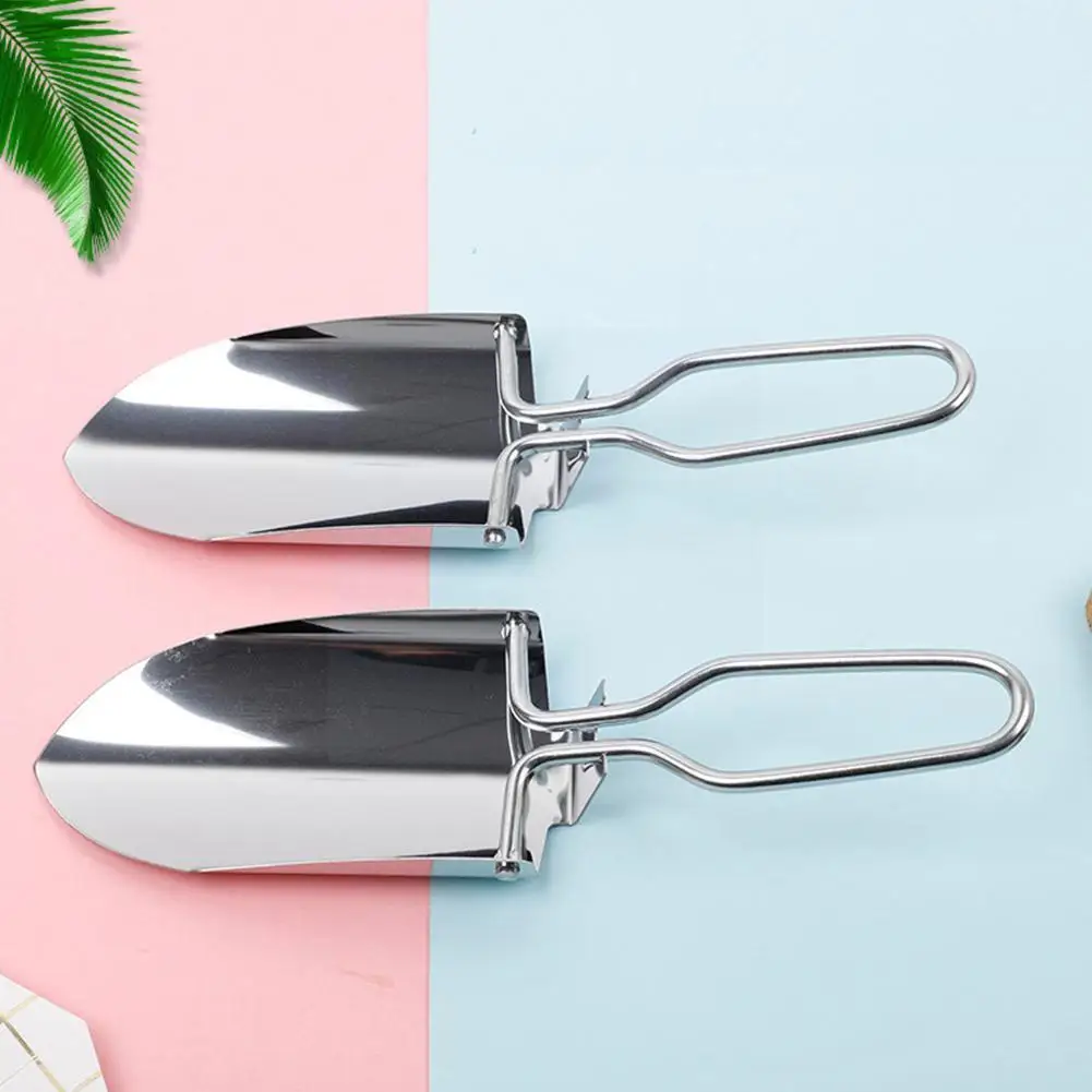 

Mini Steel Garden Tools Collapsible Folding Tool Cloth Camping Package Tool Spade J9c6 Gardening Shovel P0s0
