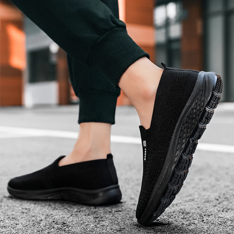 SMS Summer Mesh Men Shoes Lightweight Sneakers Men Fashion Casual Walking Shoes Breathable Designer Loafers Zapatillas Hombre