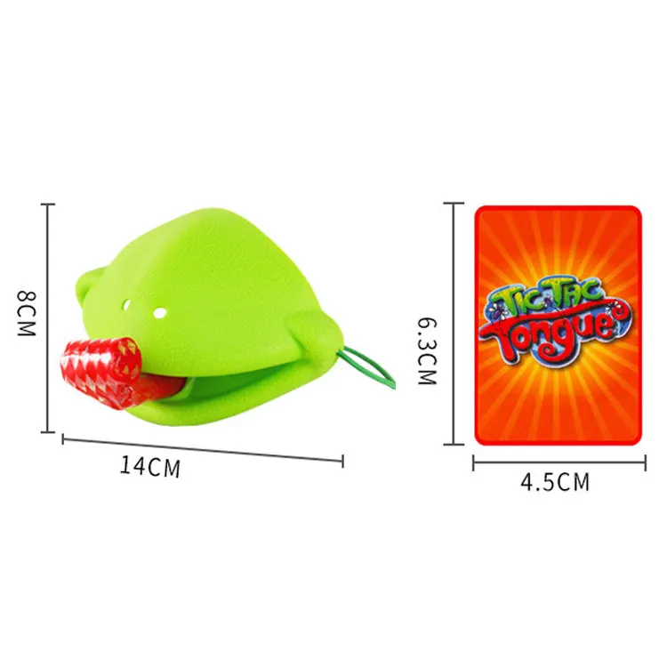 

Chameleon Lizard Mask Wagging Tongue Lick Cards Board Game for Children Family Party Toys Funny Desktop Game Toys