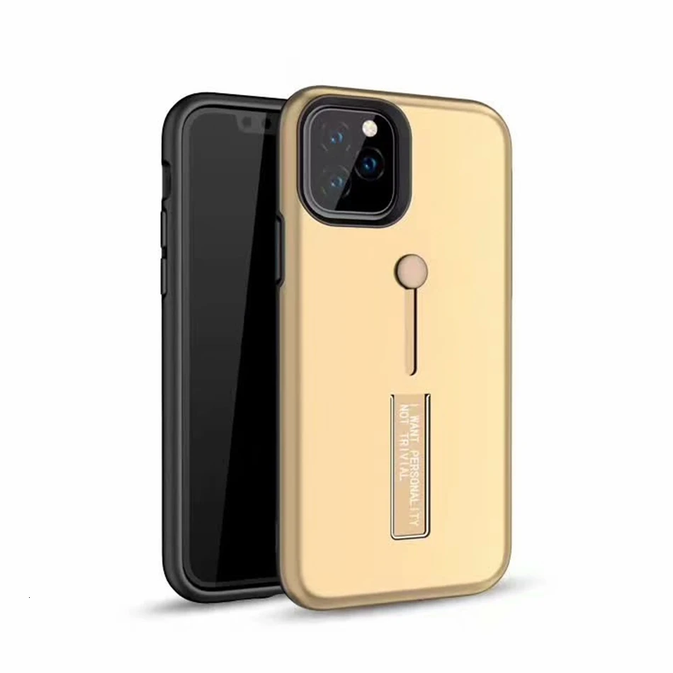 Откидное Открытое кольцо для пальца, ремешок для Apple iPhone 11 Pro Max X XS XR 8 7 Plus 6 6S 5 5S SE, противоударный чехол для телефона 1000 шт