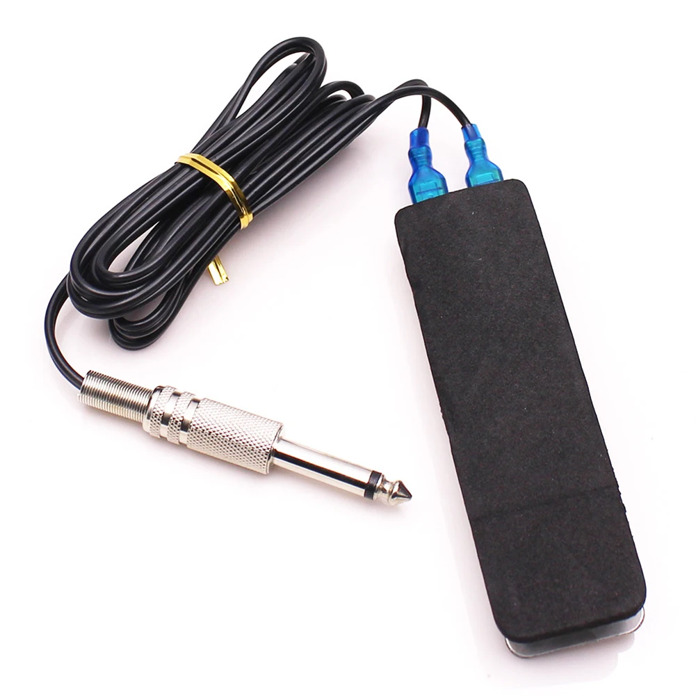 Нержавеющая сталь татуировки педаль переключатель Mic Plug машина крюк линии