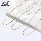 Цепочка на шею Effie Queen, из серебра 0,6 пробы, 1,5 мм, 1 мм, 925 мм