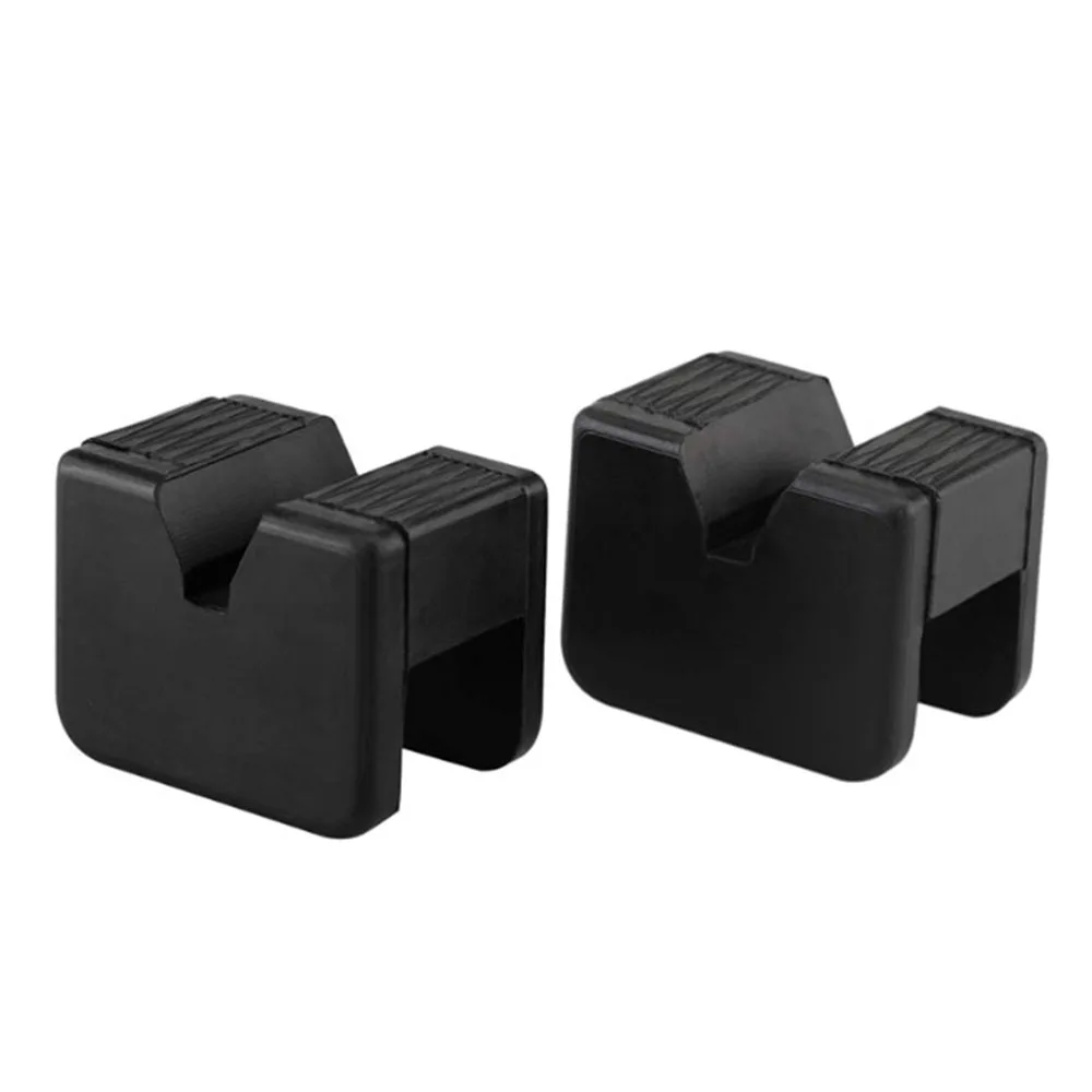 

Car Jack Pad Auto 4Pcs Black Stand Replacement Parts Set Rubber Adapter