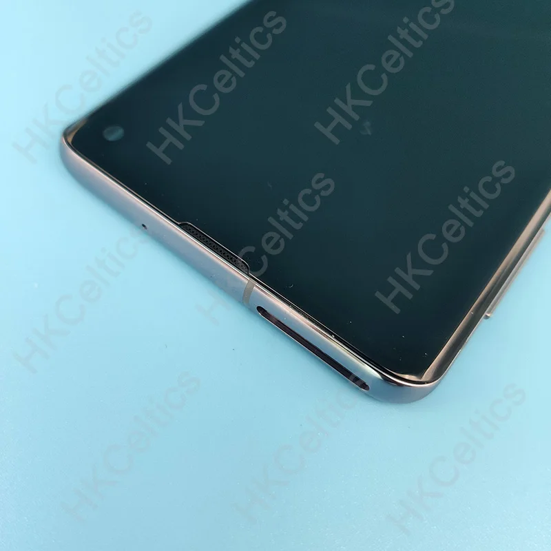 Amoled ЖК-дисплей с рамкой для SAMSUNG Galaxy S10 G9730 дисплей S10+ Plus G9750 сенсорный экран дигитайзер