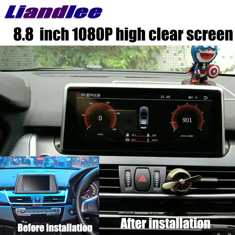 Автомобильный мультимедийный плеер Liandlee NAVI для BMW 2 серии F22 F23 F45 F46 2016 ~ 2018