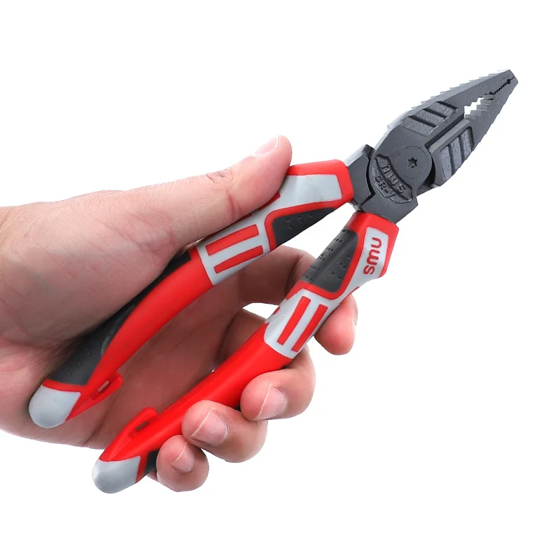 

6 / 7 / 8 multifunctional steel wire pliers German electric pliers thickened chuck chrome vanadium steel electric tools