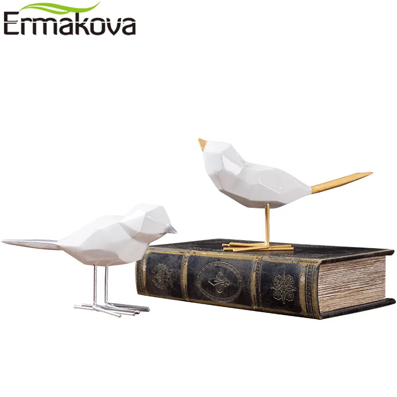 Красивая полимерная птица ERMAKOVA декоративное животное искусственное для дома