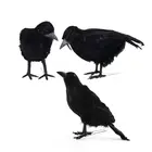 3 шт.компл. имитация вороны украшения на Хэллоуин тематические вечерние НКИ Декор Дом с привидениями