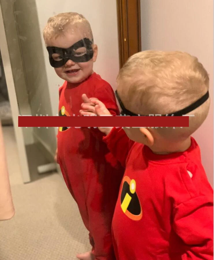 Fancy dress Baby Jack Costume Halloween Mr. Incredible 2 jumpsuit toddllers Cosplay No Hat |