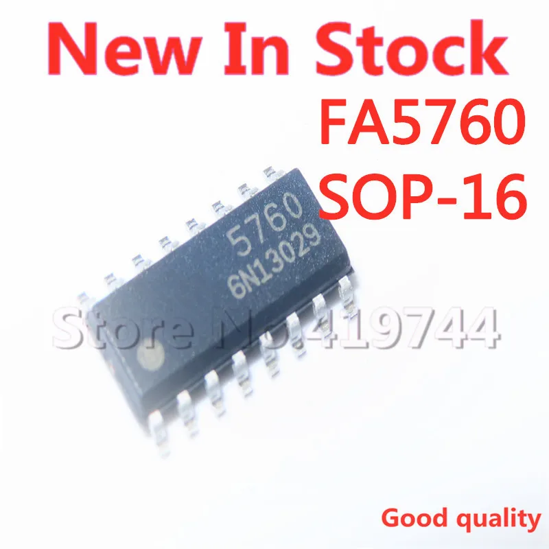 

5PCS/LOT FA5760N-N6-TE3 FA5760 5760 SOP-16 LCD screen power core In Stock NEW original IC