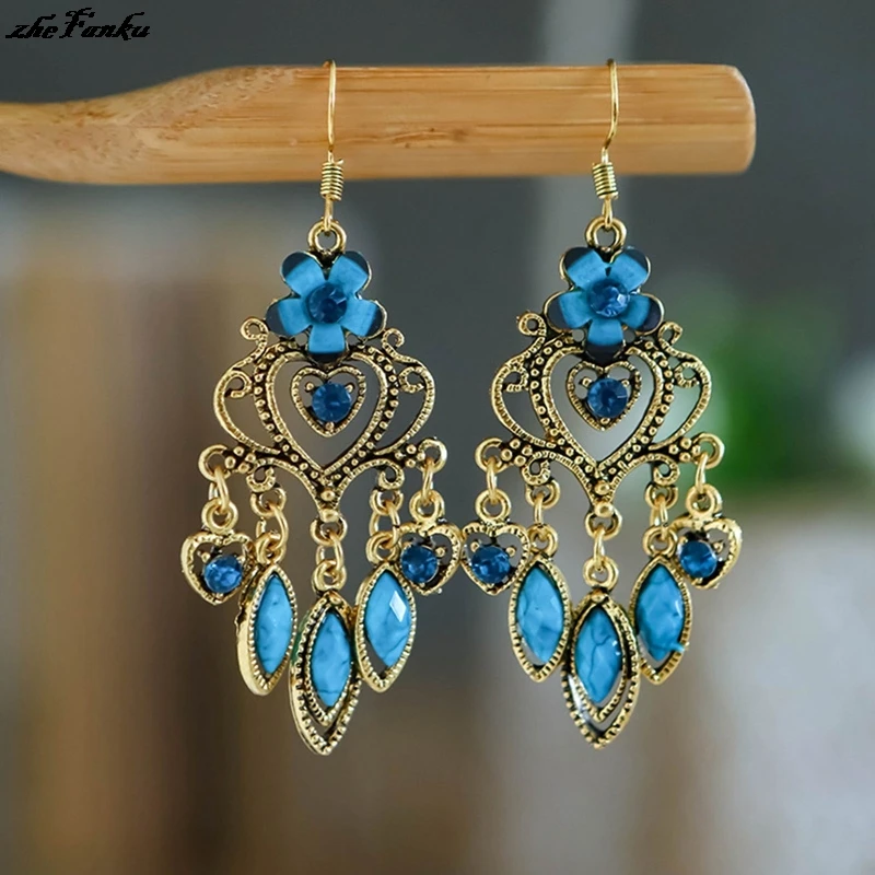 

Multiple Vintage Ethnic Boho Dangle Drop Earrings Gifts for Women Female Anniversary Bridal Party Wedding Wholesale Jewelry