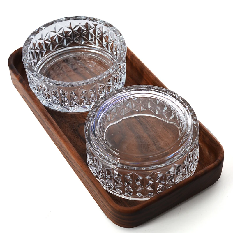 Стекло StorageTank с крышкой ящик для хранения закусок Сухофрукты конфеты контейнер