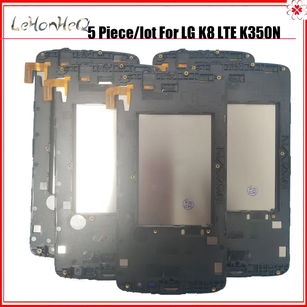 5 шт./лот ЖК-дисплей для LG K8 LTE 2016 K350 K350N K350E K350DS Дисплей кодирующий преобразователь