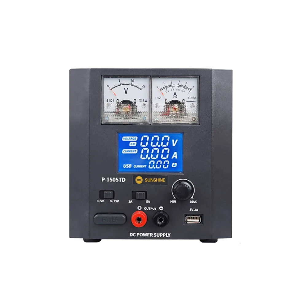 Умный источник питания постоянного тока 5A солнечный свет фотосессия измеритель