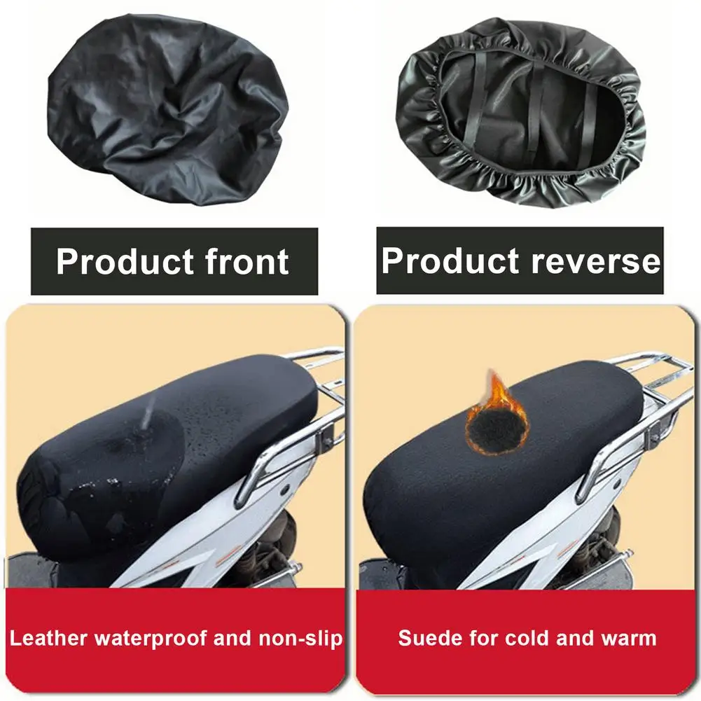 

Motorcycle Seat Cover Scooter Waterproof Seat Protective Cushion Cover Scooter Seat Leather Winter Summer Drop Shipping Hot