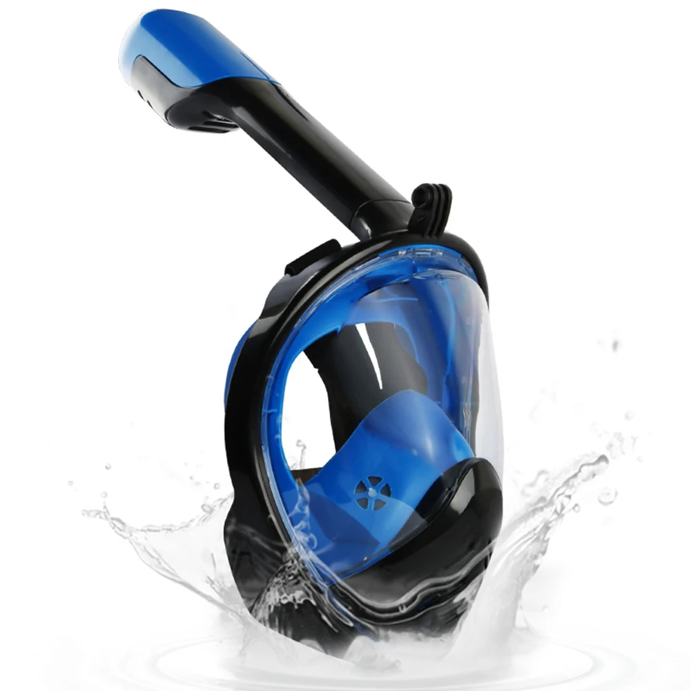 Маска для подводного плавания незапотевающая на все лицо дыхательные маски